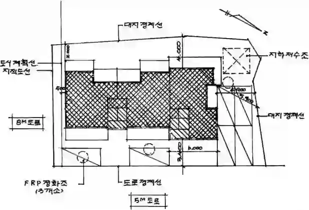 대산빌라 배치도 이미지
